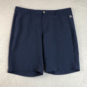 Adidas Shorts Men 40 Blue Chino‎ Preppy Golf Classiccore Gorpcore Dad Normcore